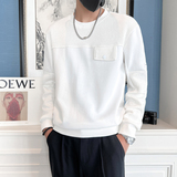 2024秋冬男新款韩版针织上衣打底衫青少年卫衣D326-11219P68控98，男装卫衣，星座1101