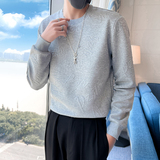 秋装新款社会风针织条纹卫衣上衣男直播D326-15561P68控98，男装卫衣，星座1101