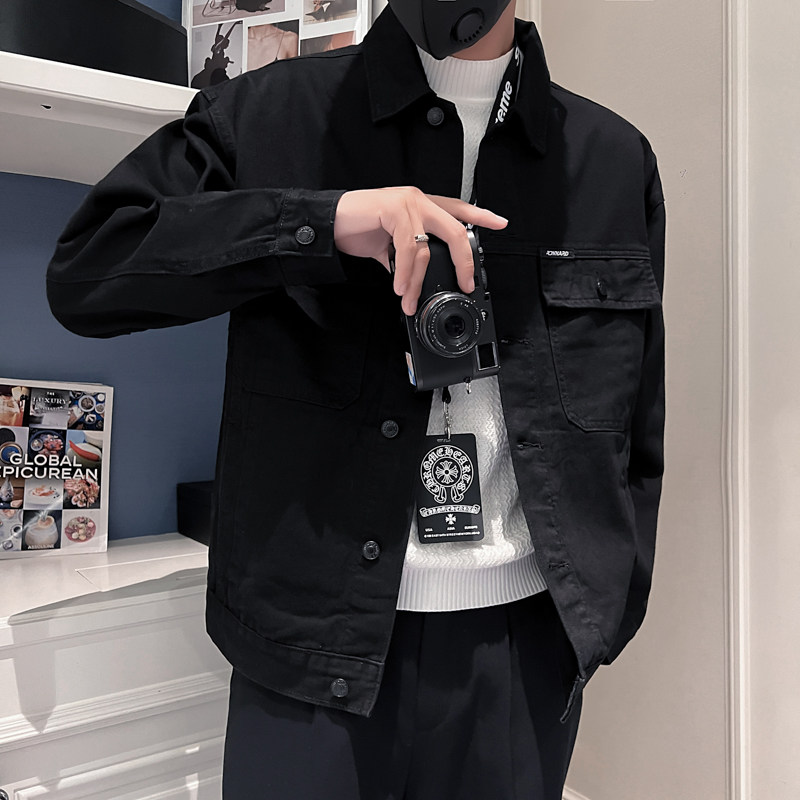 秋冬水洗牛仔外套夹克抖音直播高品质男上衣D326-1NT909P125,男装夹克,星座1101