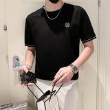 2024夏装男新品抖音直播爆版短袖T恤常规版型男D326-19235特38，男装T恤，星座1101