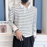 22秋冬男新款韩版条纹上衣打底衫青少年卫衣D326-12232P58控78，男装卫衣，星座1101