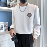 22秋冬男新款韩版印花上衣打底衫青少年卫衣D326-11282P58控78，男装卫衣，星座1101