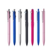 日本UNI三菱铅笔JETSTREAM金属圆珠笔MSXE3 5000中油笔芯子低重心