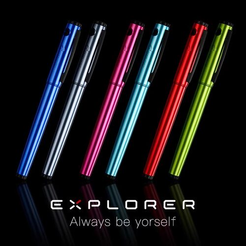 日本PILOT百乐探索者钢笔套装EXPLORER高档商务礼盒装练字送礼用