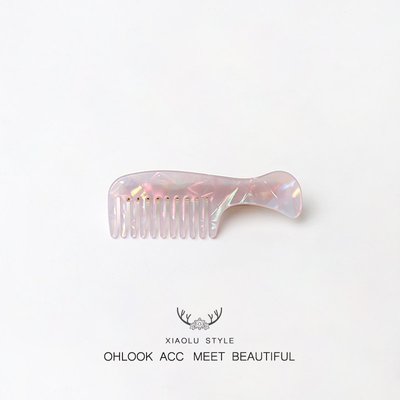 气质简约小梳子小发夹对夹侧边刘海碎发夹子头饰甜美百搭女发饰品