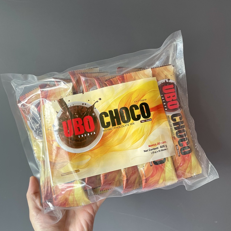来杯热可可!UBO CHOCO速溶可可粉香巧克力饮品早餐下午茶便携