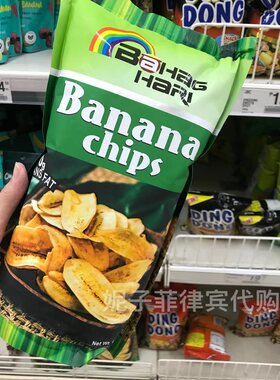 菲律宾彩虹香蕉片果干零食特产