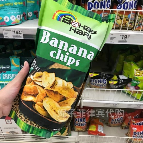 菲律宾彩虹香蕉片果干零食特产