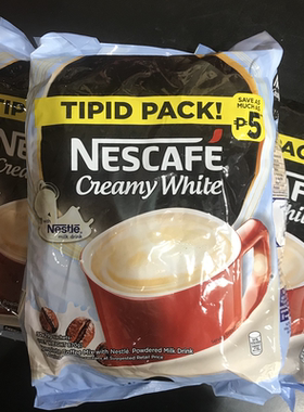 现货菲律宾雀巢奶油牛奶白咖啡NESCAFE Creamy White25.5g*30包