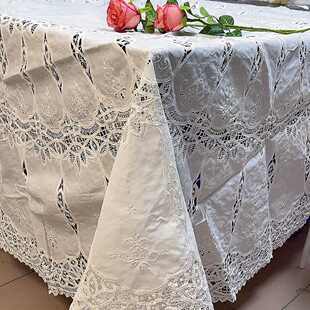 手工绣花桌布桌旗外贸库存 s850 壹佰年刺绣直播间 s801