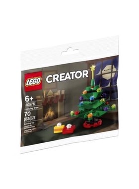 乐高LEGO 创意拼砌包30576圣诞树30573圣诞老人 圣诞节 麋鹿