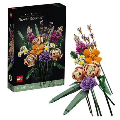 LEGO新款中性岁以上乐高10280花束创意系列益智积木拼装礼品