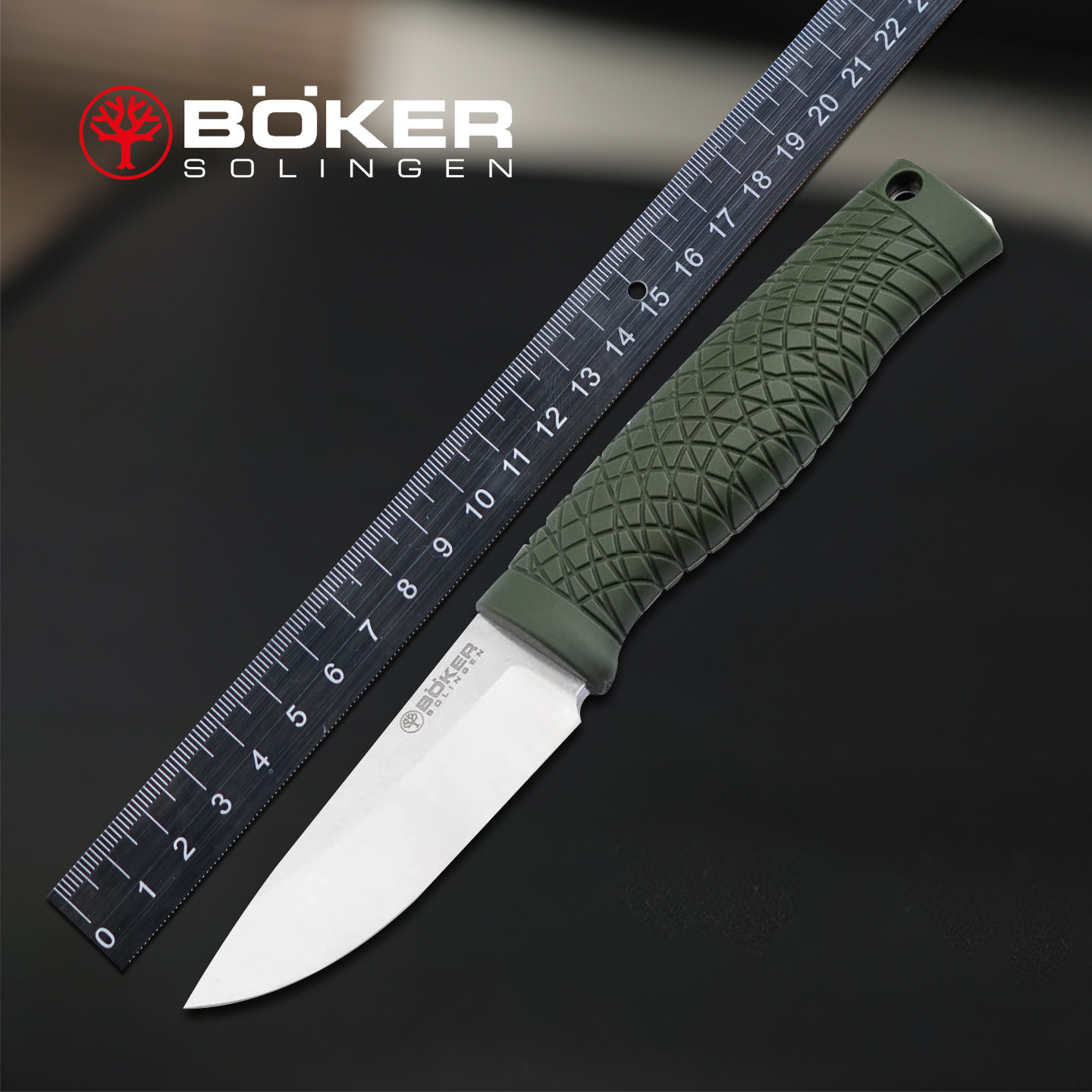 德国进口博克boker户外随身便携直刀CPM-3V高硬度野外探险工具刀