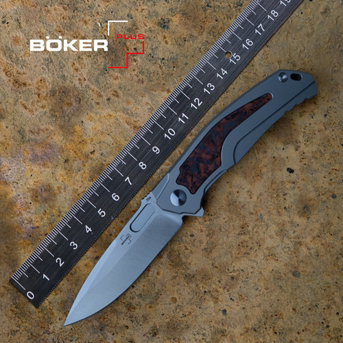 德国进口博克boker户外探险露营随身便携防身折叠刀锋利水果刀