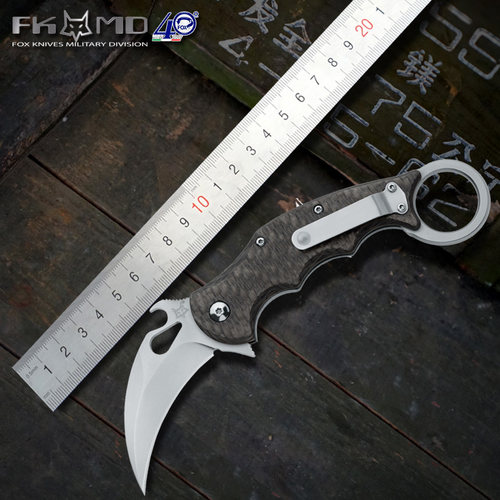 意大利进口折叠FOXKNIVES爪刀