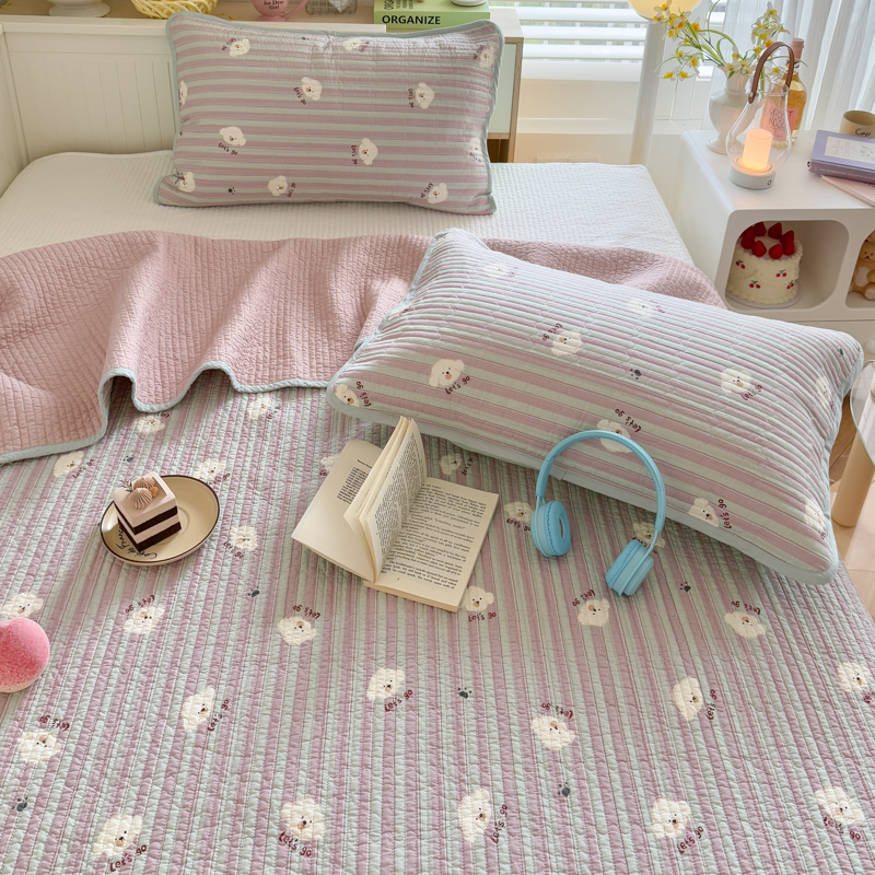 A类新疆棉花床盖可定制