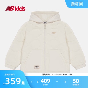 90%绒子含量 连帽轻薄款 nb官方童装 新品 舒适鸭绒羽绒服 冬季