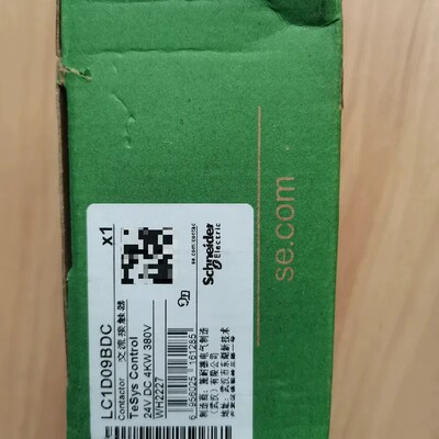 议价-LC1D09BDC施耐德接触器全新带包装