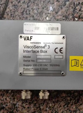 议价-VAF ViscoSense 3接口盒，型号0279-011