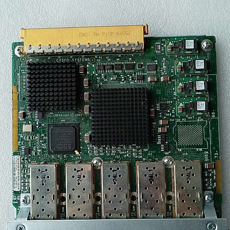 议价-SPA-5X1GE-V2思科千兆光口模块，路由器用可维修