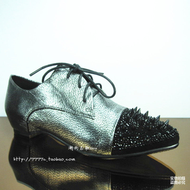 欧货专柜正品欧曼琳 水钻铆钉荔枝纹羊皮休闲鞋6189-19欧洲站,女鞋,深口单鞋,淘宝优惠券,粉丝福利购,淘宝优惠卷