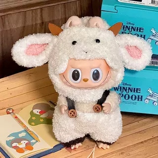 拉布布labubu娃衣服套装手工原创一二三代多巴胺可乐炸虾搪胶夏天