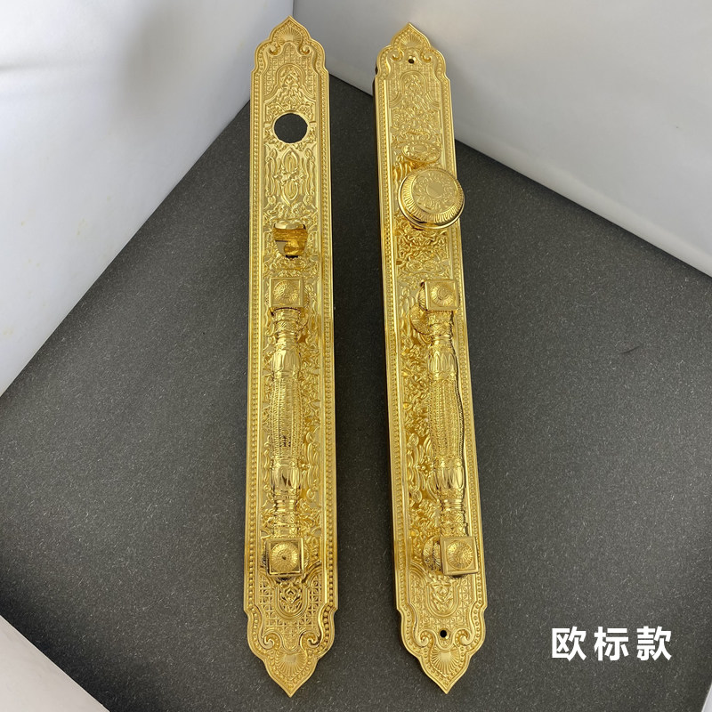 汉顿欧式黄铜卧室别墅入户大门锁