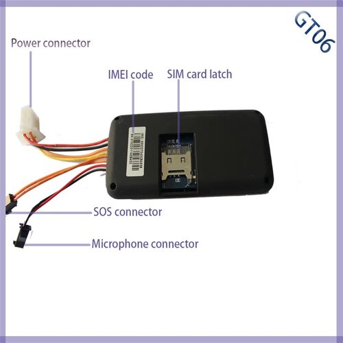 GPS locator+GPRS tracker GT06 四频全球定位防盗器