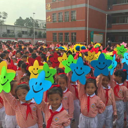 五角星舞蹈道具体操手拿花幼儿园
