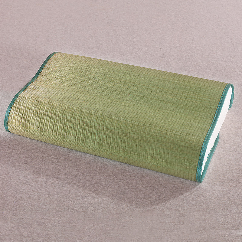 单人凉席草席夏季乳胶枕套成人儿童枕席夏天记忆枕枕头套草席特价