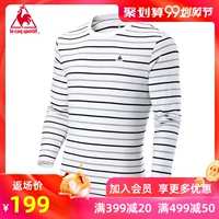 Áo thun cộc tay Pháp sọc cotton cổ tròn thể thao dài tay nam CO-1133181 - Áo phông thể thao áo polo thể thao nam