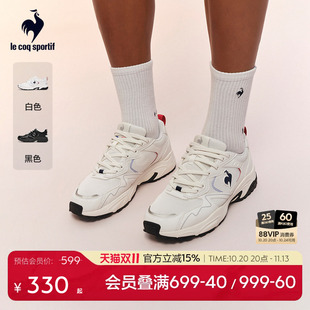 乐卡克法国公鸡2026年女鞋老爹鞋轻便运动休闲鞋男鞋透气耐磨