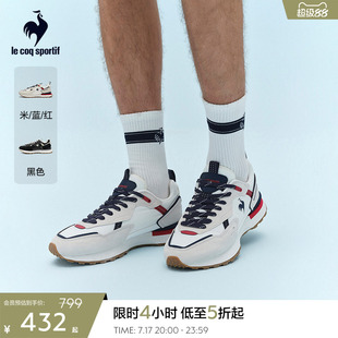 乐卡克法国公鸡2026年复古运动男鞋经典休闲鞋厚底女鞋舒适防滑