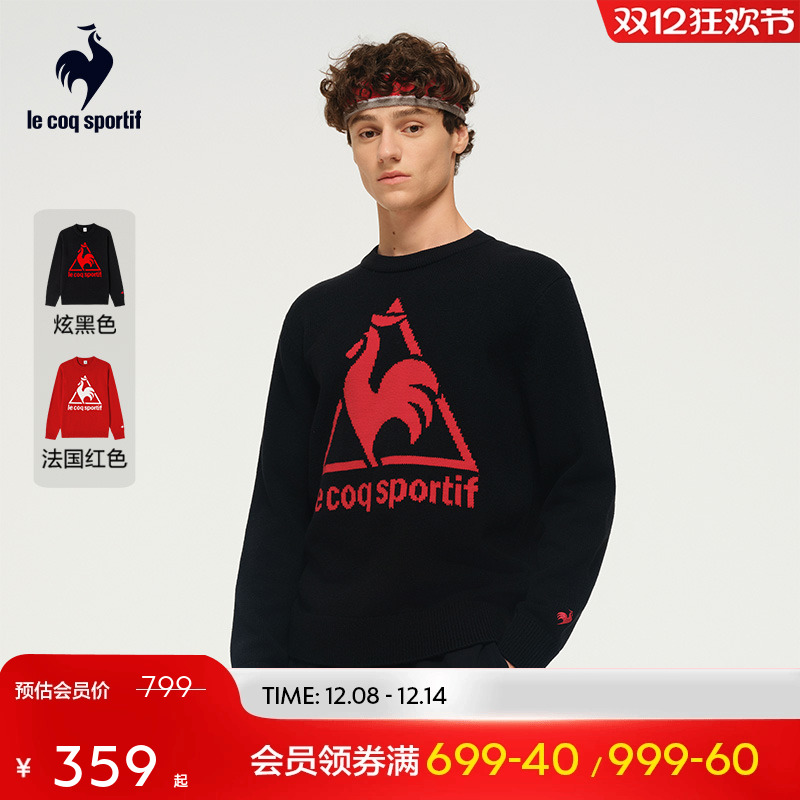 男女同款编织衫乐卡克法国公鸡