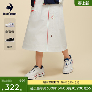 乐卡克法国公鸡秋季男女同款透气网布耐磨休闲运动鞋