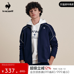 立领开衫 休闲外套时尚 学院风上衣 男士 乐卡克法国公鸡春秋款