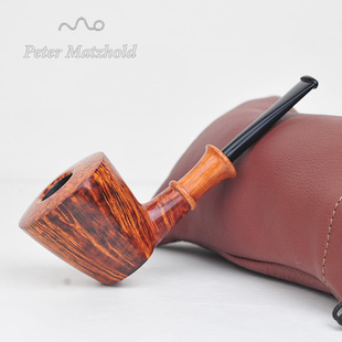 奥地利马萨霍德Matzhold手工烟斗石楠木自由式光面直纹都柏林斗型