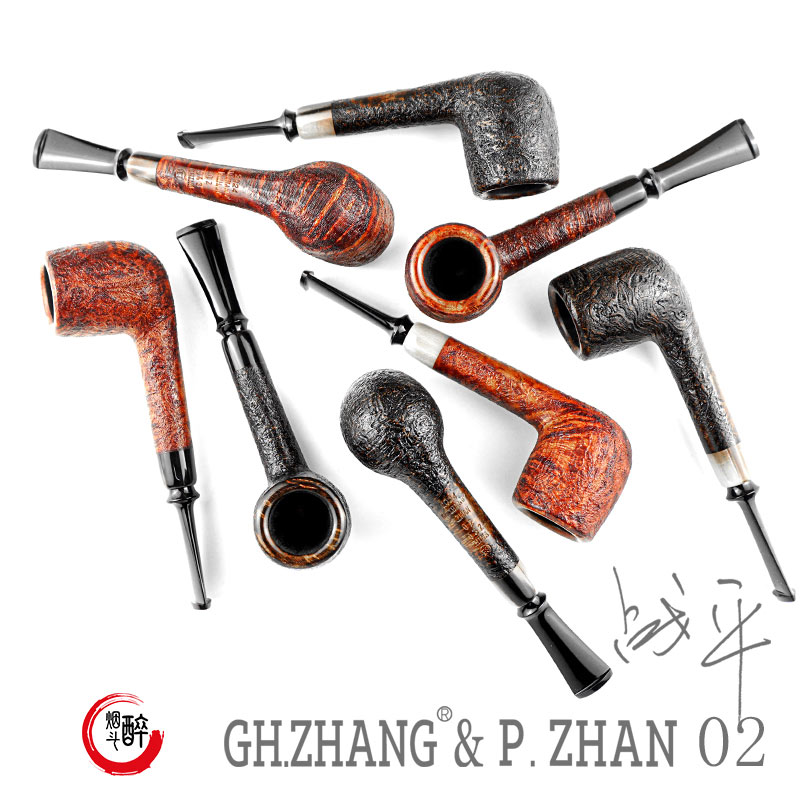 战平联名烟斗02款进口石楠木手工制作张国辉龙诚男士节日礼物套装