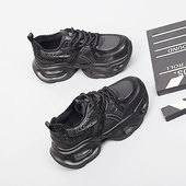 2025冬季 脚宽胖特大号加绒老爹鞋 大码 新款 休闲棉鞋 女鞋 43时尚