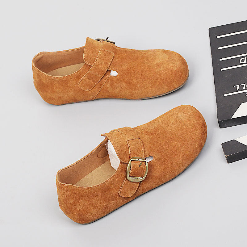 大码女鞋41一43脚宽胖舒适单鞋2026春季新款时尚勃肯鞋简约休闲鞋,女鞋,时尚休闲鞋,淘宝优惠券,粉丝福利购,淘宝优惠卷