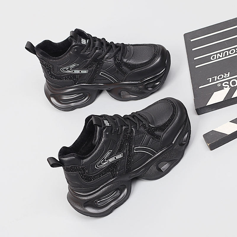 脚宽胖大码女鞋41一43棉鞋2025冬季加绒新款百搭时尚舒适老爹鞋女,女鞋,老爹鞋,淘宝优惠券,粉丝福利购,淘宝优惠卷