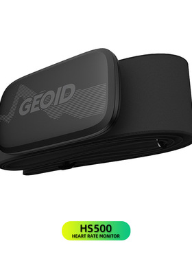 GEOID心率监测器蓝牙ANT+胸带传感器自行车速表兼容Wahoo Garmin