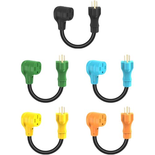 14-50P转14-50R4芯美规转换线