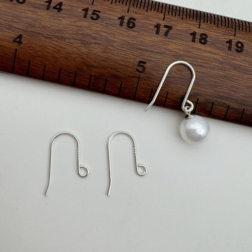 S925纯银耳钩diy耳环耳坠配件