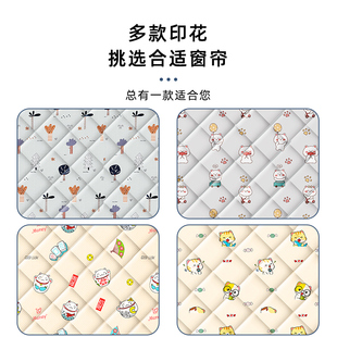 魔术贴棉窗帘加厚挡风防风保暖卧室隔音密封窗户防冻防寒保温 冬季