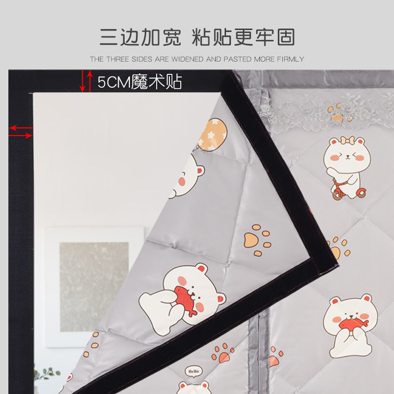 冬季加厚家用棉门帘隔断帘保暖防风防寒隔音门帘冬季保暖防风挂帘