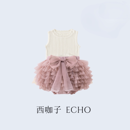 夏季超级可爱女宝蓬蓬裙套装
