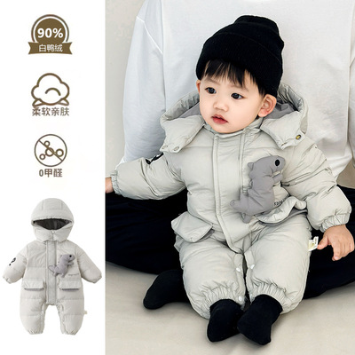 婴幼儿冬季羽绒服抗寒保暖合集