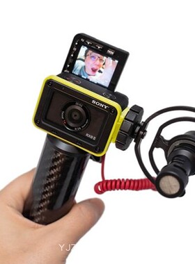 Sony索尼RX0II 黑卡DSC-RX0M2 冷靴拓展配件外置麦克风补光灯支架