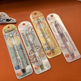 三菱三丽鸥sanrio联名限定款自动铅笔0.5史努比 melody奇蒂帕恰